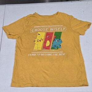 Pokemon Choose Wisely Yellow Tee